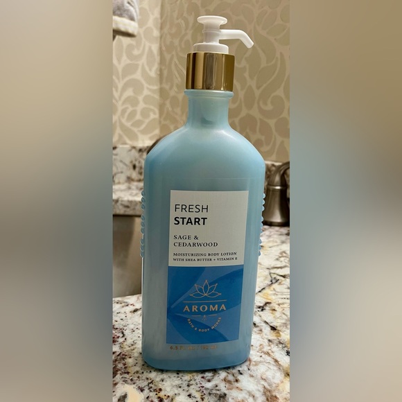 Bath & Body Works Other - 💐 4/$25 Bath & Body Works Aroma Fresh Start Sage & Cedarwood Body Lotion